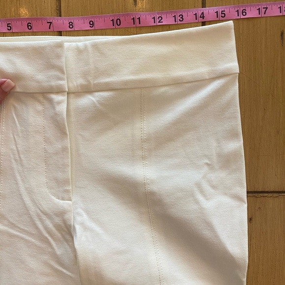 Derek Lam Women’s White Maeve Slit Hem Flare Long New size 8 Pants - Picture 6 of 16